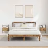  Éjjeliszekrény fiókkal 2 pcs Öreg fa 35 x 30 x 51 cm Faanyag