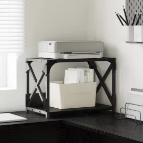  Nyomtatóállvány Fekete tölgy 44 x 26 x 31.5 cm Faanyag