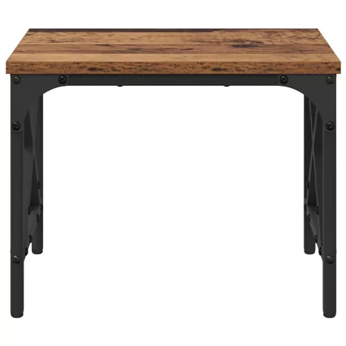  Nyomtatóállvány Állítható Öreg fa 40 x 30 x 31 cm Faanyag