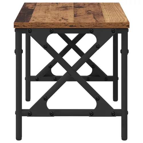  Nyomtatóállvány Állítható Öreg fa 40 x 30 x 31 cm Faanyag