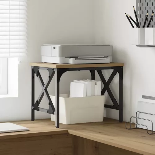  Nyomtatóállvány Állítható Artisan tölgy 40 x 30 x 31 cm Faanyag