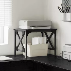    Nyomtatóállvány Állítható Fekete tölgy 40 x 30 x 31 cm Faanyag