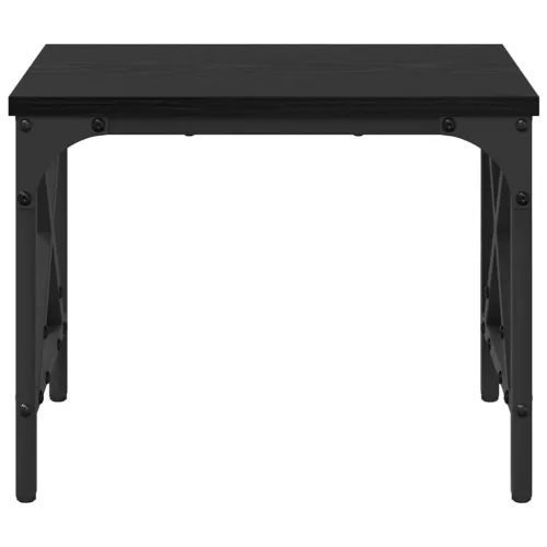  Nyomtatóállvány Állítható Fekete tölgy 40 x 30 x 31 cm Faanyag