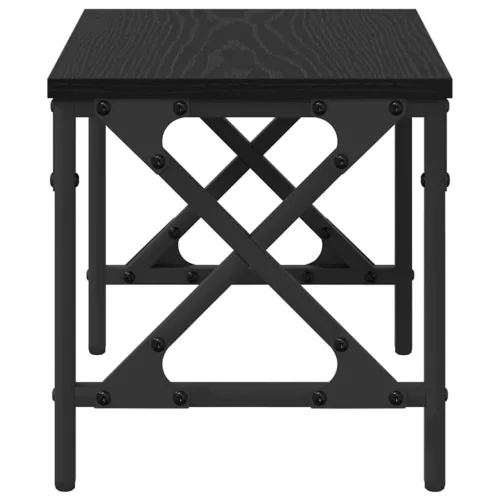  Nyomtatóállvány Állítható Fekete tölgy 40 x 30 x 31 cm Faanyag