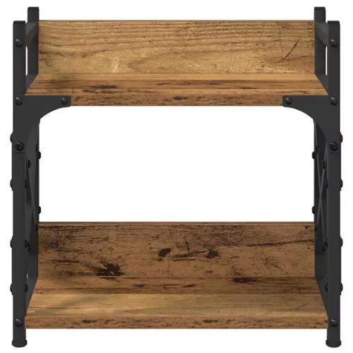  Nyomtatóállvány Öreg fa 40 x 20 x 40 cm Faanyag