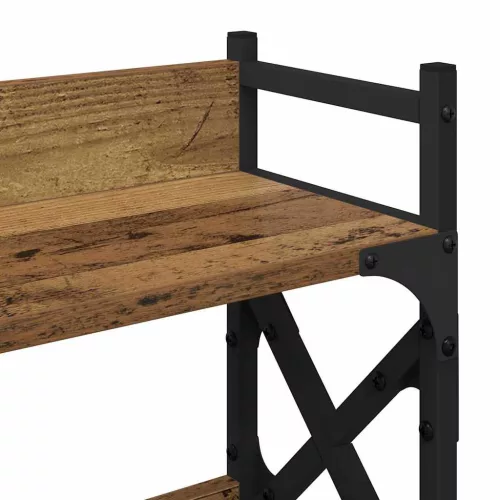  Nyomtatóállvány Öreg fa 40 x 20 x 40 cm Faanyag