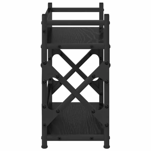  Nyomtatóállvány Fekete tölgy 40 x 20 x 40 cm Faanyag