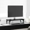  Monitor Tartó Fekete tölgy 55 x 23 x 14 cm Faanyag