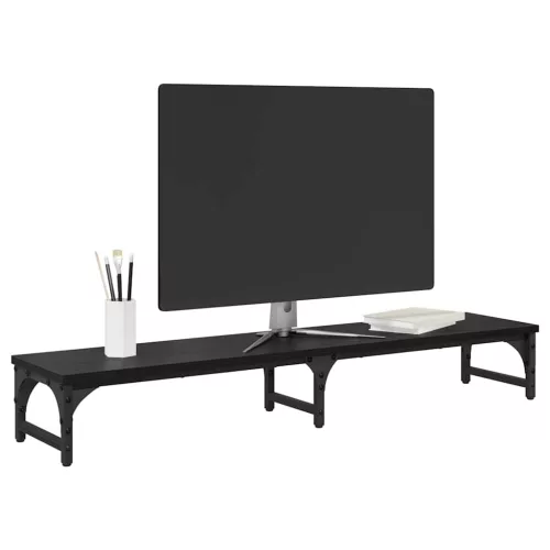  Monitor Tartó Fekete tölgy 105 x 23 x 15,5 cm Faanyag
