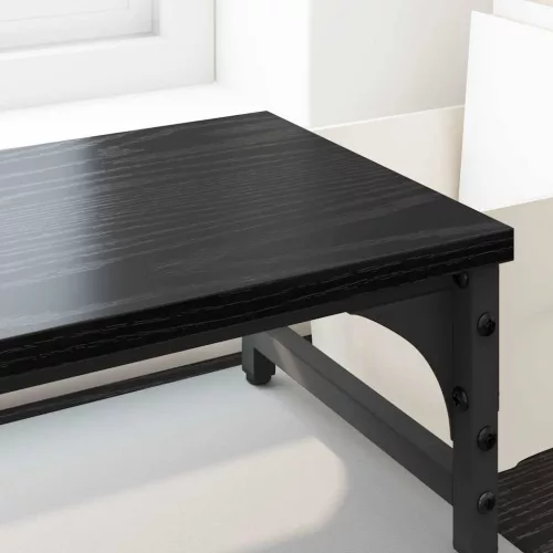  Monitor Tartó Fekete tölgy 105 x 23 x 15,5 cm Faanyag