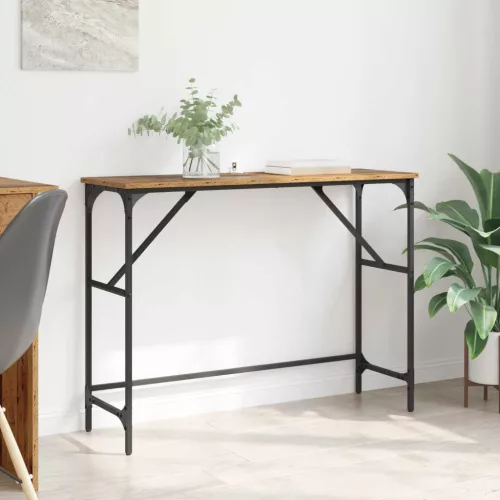 Konzolasztal Öreg fa 100 x 32 x 75 cm Faanyag