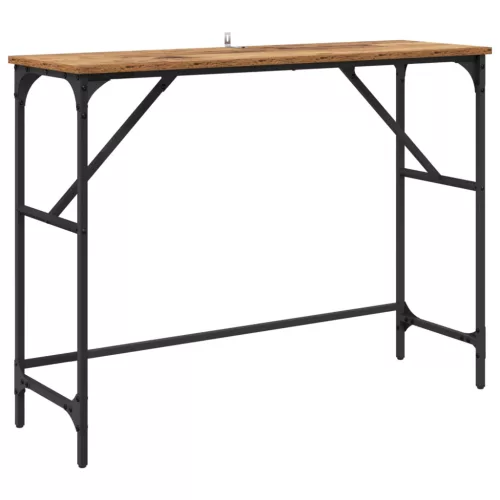  Konzolasztal Öreg fa 100 x 32 x 75 cm Faanyag