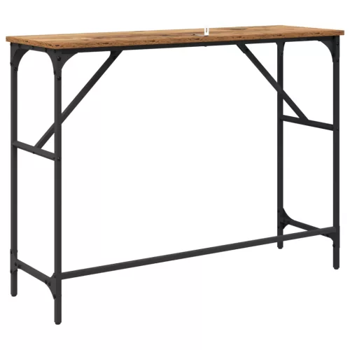  Konzolasztal Öreg fa 100 x 32 x 75 cm Faanyag