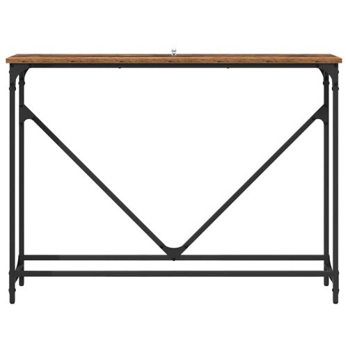  Konzolasztal Régi fa 102 x 22.5 x 75 cm Faanyag