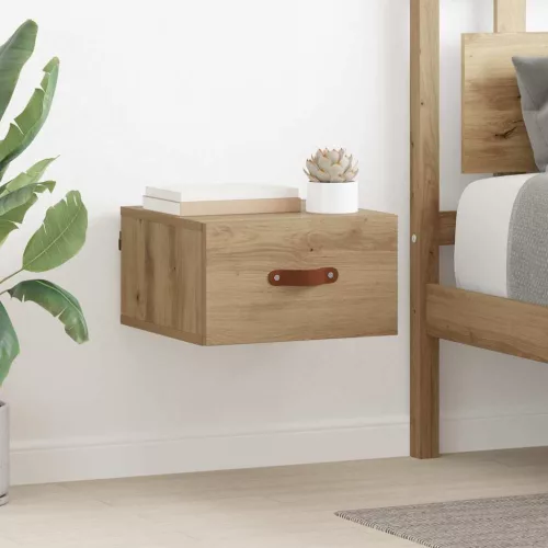  Fali éjjeli szekrény Artisan tölgy 35 x 35 x 20 cm Faanyag