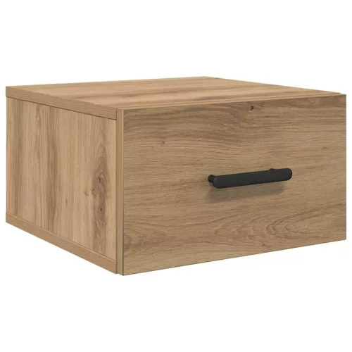  Éjjeliszekrény 2 pcs kézműves tölgy 35 x 35 x 20 cm Faanyag