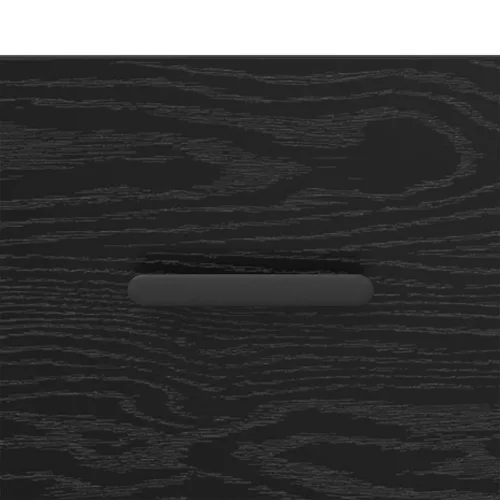  Éjjeliszekrény Musta tammi 35 x 35 x 20 cm Faanyag