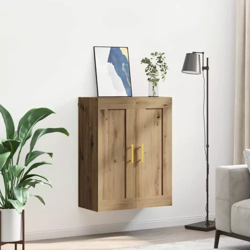  Fali szekrény Artisan tölgy 69,5 x 34 x 90 cm Faanyag