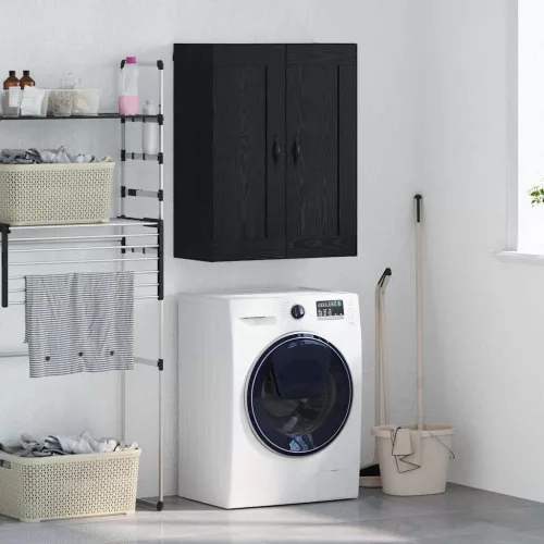  Fali szekrény Fekete tölgy 69,5 x 34 x 90 cm Faanyag