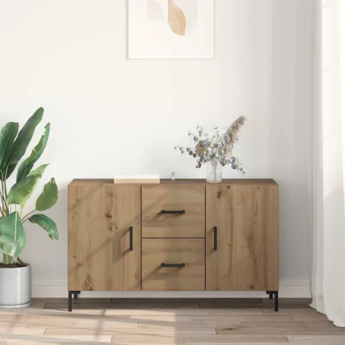  Széf fiókkal Artisan tölgy 100 x 36 x 60 cm Faanyag