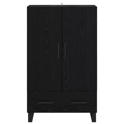  Magasfiú fiókkal Fekete tölgy 69,5 x 30 x 115 cm Faanyag