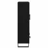  Magasfiú fiókkal Fekete tölgy 69,5 x 30 x 115 cm Faanyag