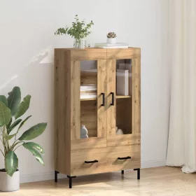    Magasfiú fiókkal Artisan tölgy 69,5 x 31 x 115 cm Faanyag