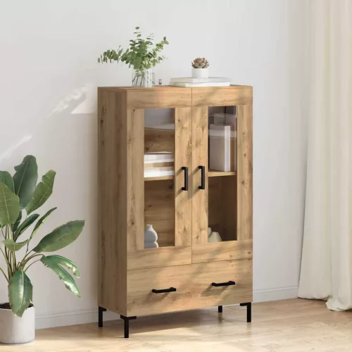  Magasfiú fiókkal Artisan tölgy 69,5 x 31 x 115 cm Faanyag