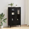  Magasfiú fiókkal Fekete tölgy 69,5 x 31 x 115 cm Faanyag