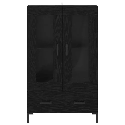  Magasfiú fiókkal Fekete tölgy 69,5 x 31 x 115 cm Faanyag