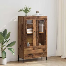   Magasfiú fiókkal Corona Öreg fa 69,5 x 31 x 115 cm Faanyag