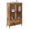  Magasfiú fiókkal Corona Öreg fa 69,5 x 31 x 115 cm Faanyag