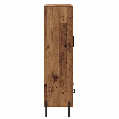  Magasfiú fiókkal Corona Öreg fa 69,5 x 31 x 115 cm Faanyag