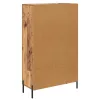  Magasfiú fiókkal Corona Öreg fa 69,5 x 31 x 115 cm Faanyag