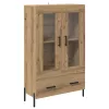  Magasfiú Corona Artisan tölgy 69,5 x 31 x 115 cm Faanyag