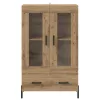  Magasfiú Corona Artisan tölgy 69,5 x 31 x 115 cm Faanyag