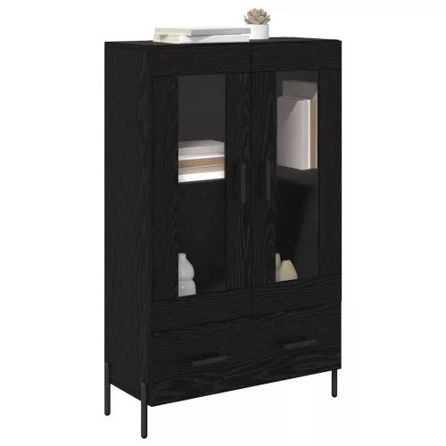  Magasfiú fiókkal Corona Fekete tölgy 69,5 x 31 x 115 cm Faanyag