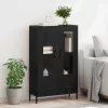  Magasfiú fiókkal Corona Fekete tölgy 69,5 x 31 x 115 cm Faanyag