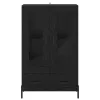 Magasfiú fiókkal Corona Fekete tölgy 69,5 x 31 x 115 cm Faanyag