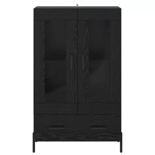  Magasfiú fiókkal Corona Fekete tölgy 69,5 x 31 x 115 cm Faanyag