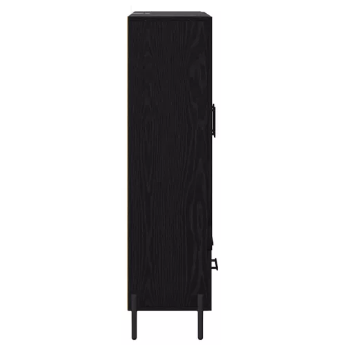  Magasfiú fiókkal Corona Fekete tölgy 69,5 x 31 x 115 cm Faanyag