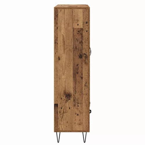  Magasfiú fiókkal Öreg fa 69,5 x 31 x 115 cm Faanyag