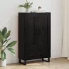  Magasfiú fiókkal Fekete tölgy 69,5 x 31 x 115 cm Faanyag