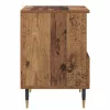  Éjjeliszekrény fiókkal 2 pcs Öreg fa 40 x 35 x 50 cm Faanyag
