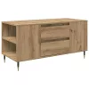  Dohányzóasztal kézműves tölgy 102 x 44.5 x 50 cm Faanyag