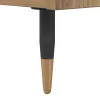  Dohányzóasztal kézműves tölgy 102 x 44.5 x 50 cm Faanyag