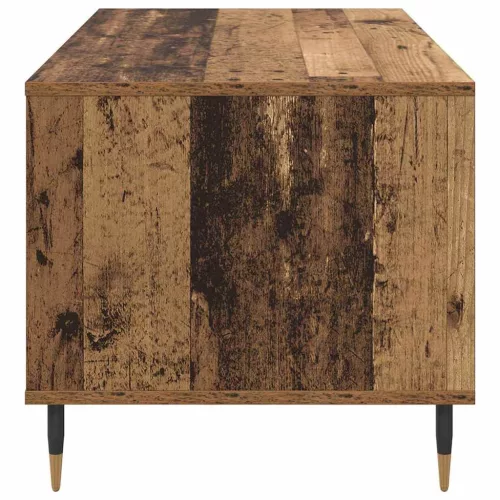  Dohányzóasztal fiókkal Régi fa 90 x 49 x 45 cm Faanyag