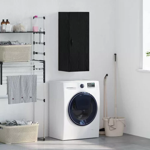  Fali szekrény Fekete tölgy 34,5 x 34 x 90 cm Faanyag