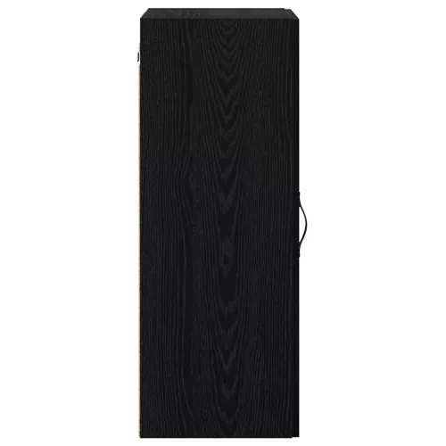  Fali szekrény Fekete tölgy 34,5 x 34 x 90 cm Faanyag