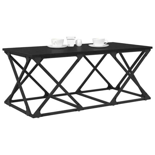 Dohányzóasztal Musta tammi 100 x 49 x 40 cm Faanyag
